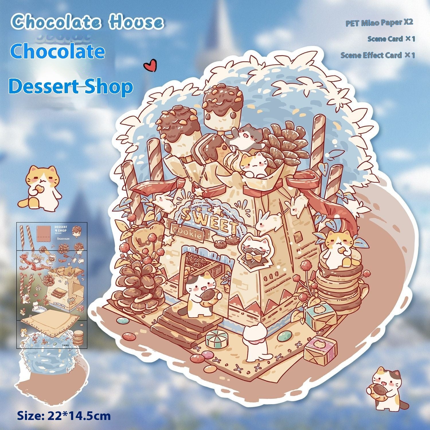 DIY Notebook Decompression Mini Stickers