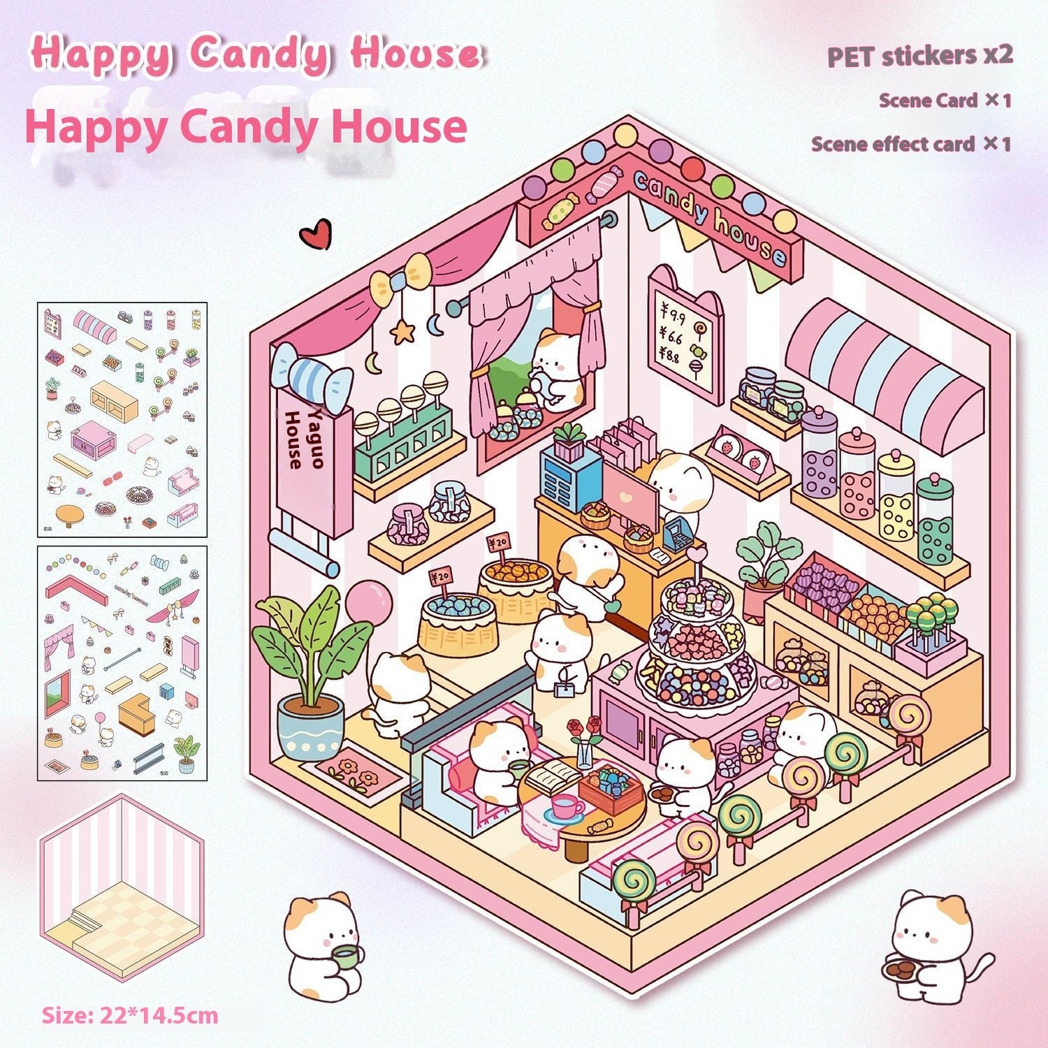 DIY Notebook Decompression Mini Stickers