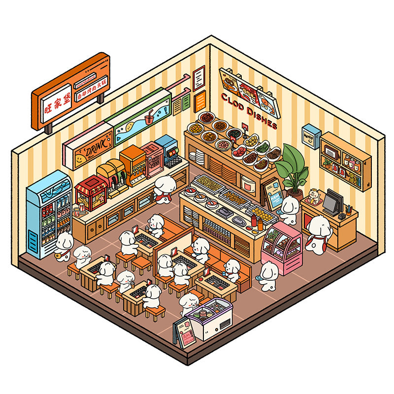 Miniature Landscape 3D Stickers for Scrapbooking & Journaling